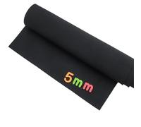 Black 5mm Thick Composite Neoprene Fabric For Sewing, Wetsuit, Patchwork Protective Cover, Waterproof Clothing Bag Material(45cmx30cm)