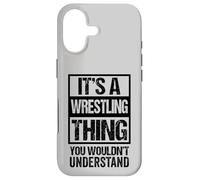 Black: A Wrestling Thing You Wouldn't Understand Fan/Fighter Coque pour iPhone 17