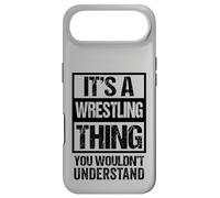 Black: A Wrestling Thing You Wouldn't Understand Fan/Fighter Coque pour iPhone Air