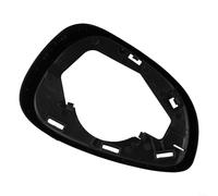Black ABS Mirror Cover Frame For pour ford pour fiesta MK7 Left(Right) | Fits pour ford pour fiesta MK7 2008-2017, left side installation, black finish, ABS plastic, easy pour snap-on fit