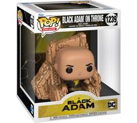 Funko Figurine Pop! Deluxe – Black Adam on Throne – Vinyle officiel