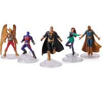 Black Adam Playset Boîte 5 Figurine 6cm Justice Society Héros Comics Spin Master