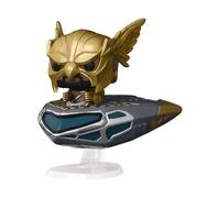 Black Adam Pop Manèges Super Deluxe Vinyl Figurine Hawkman In Cruiser 15cm Funk