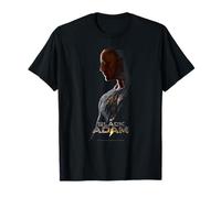 Black Adam Profile Poster With Logo T-Shirt