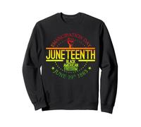 Black American Freedom 19 Juin 1865 Juin 1865 Sweatshirt