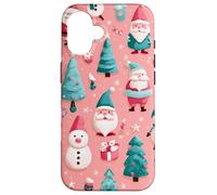 Black and Beige Polka Dots Classic Polkadots Simple Pattern Coque pour iPhone 16