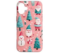 Black and Beige Polka Dots Classic Polkadots Simple Pattern Coque pour iPhone 16 Plus