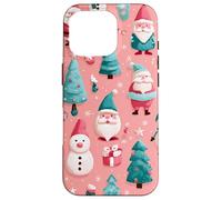 Black and Beige Polka Dots Classic Polkadots Simple Pattern Coque pour iPhone 16 Pro