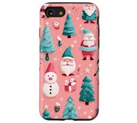 Black and Beige Polka Dots Classic Polkadots Simple Pattern Coque pour iPhone SE (2020) / 7/8