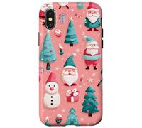 Black and Beige Polka Dots Classic Polkadots Simple Pattern Coque pour iPhone X/XS