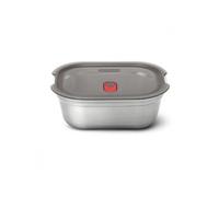 Black+blum Steel Food Box Gris Large