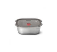Black+blum Steel Food Box Gris Medium
