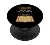 Black And Booked Afro Literary Pride Book Club Culture PopSockets PopGrip Adhésif