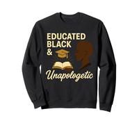 Black And Booked Afro Literary Pride Book Club Culture Sweatshirt