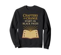 Black And Booked Afro Literary Pride Book Club Culture Sweatshirt