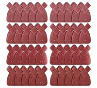 Black and Decker Lot de 40 patins de ponçage pour ponceuse souris avec 2 pointes supplémentaires pour remplacement Assortiment de grains 40/60/80/120 pour ponceuse Black and Decker Detail