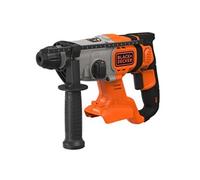 BLACK+DECKER Marteau perforateur SDS-Plus 18V sans fil, énergie de frappe 1,2J, 3 modes, inclut une mèche à béton de 6mm et une boîte de rangement, BCD900B-XJ