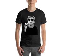 Black and White Brian Breakfast Club T-Shirt Blouse Vintage Clothes Men's Clothing