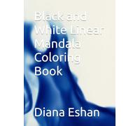 Black and White Linear Mandala Coloring Book