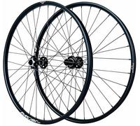 Black b,27.5inch,26" 27,5" 29" VTT Boost Roue Avant Arrière, Axe Traversant 15X110mm/12X148mm, 8/9/10/11/12 Vitesses, Roue pour Frein À Disque, Pneus 1,5-3,0"