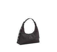Black Baguette Shoulder Bag for Women