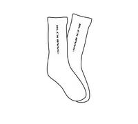 Black Bananas 3-Pack Initial Chaussettes Blanc