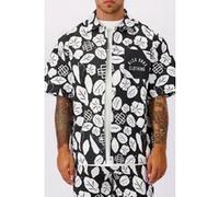 Black Bananas Bohemian Shirt Black/white Taille: L | Casual chemises Outlet | Homme | Le Noir