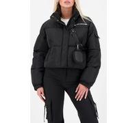 Black Bananas Initial Belt Jacket Black Taille: L | Vestes d'hiver Outlet | Unisex | Le Noir