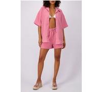 Black Bananas Island Shirt Pink Taille: L | Chemisiers Outlet | Femme | Rose