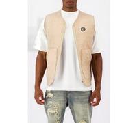 Black Bananas Monogram Quilted Vest Brown Taille: XXL | Vestes sans manches Outlet | Homme | Marron