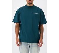 Black Bananas Nation T-shirt Pine Green Taille: XS | T-shirts avec imprimés Outlet | Homme | Cyan