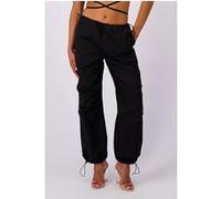 Black Bananas Parachute Pants Black Taille: S | Pantalons droits Outlet | Femme | Le Noir