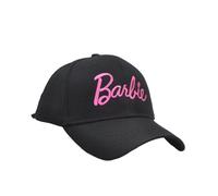 (Black)Barbie casquettes de baseball lettres broderie extérieur bord incurvé chapeaux de soleil protection