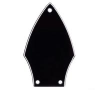 Black Bell Truss Rod Cover For Electric Bass Guitar Plastic Replacement Part Easy Install Accessory