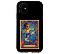 Black Belt Carte de Tarot pour Fille Afro-américaine taekowndo karaté Coque pour iPhone 11