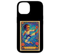 Black Belt Carte de Tarot pour Fille Afro-américaine taekowndo karaté Coque pour iPhone 14