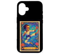 Black Belt Carte de Tarot pour Fille Afro-américaine taekowndo karaté Coque pour iPhone 16
