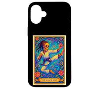 Black Belt Carte de Tarot pour Fille Afro-américaine taekowndo karaté Coque pour iPhone 16 Plus