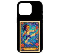 Black Belt Carte de Tarot pour Fille Afro-américaine taekowndo karaté Coque pour iPhone 16 Pro