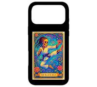 Black Belt Carte de Tarot pour Fille Afro-américaine taekowndo karaté Coque pour iPhone 17 Pro Max