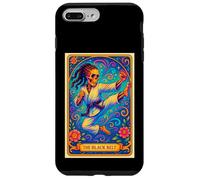 Black Belt Carte de Tarot pour Fille Afro-américaine taekowndo karaté Coque pour iPhone 7 Plus/8 Plus