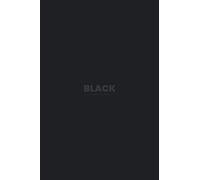 Black Blank Paper Journal: 6x9" Black Blank Paper Sketchbook Of 120 Pages. Unlined - Full Empty Black Paper White Ink, Gel Pen, Glitter Color Pen, Silver/Gold & Neon Pens Perfect For Girls, Teen