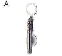(Black) Bluetooth Selfie Stick Remote Phone Holder Tripod Stand For iPhone Universal