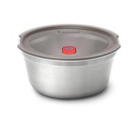 BLACK + BLUM Boîte Alimentaire En Inox | Micro-Ondable | Ronde 950 ml | Étanche & Hermétique, Durable & Réutilisable, Boîte Inox avec Couvercle, Empilable, Idéale pour Repas & Restes