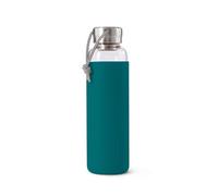Black+Blum – Gourde en verre Glass Water Bottle 600 ml – étanche, légère – Clair