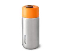 BLACK + BLUM Mug de Voyage Isotherme | Étanche | 340 ml | Orange | Isolation Sous Vide, Inox, Couvercle Verrouillable, 4 h Chaud & 8 h Froid, Sans BPA, Réutilisable, Bureau, Voiture & Usage