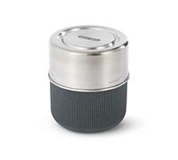 Black+blum Glass Lunch Pot 450ml Bowl Argenté