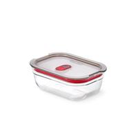 BLACK + BLUM Stack + Nest Boîte Alimentaire En Verre | 380 ml | Boîte repas en verre hermétique.Verre borosilicaté.Passe au four,micro-ondes,air fryer,congélateur et lave-vaisselle