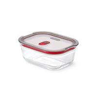 BLACK + BLUM Stack + Nest Boîte Alimentaire En Verre | 600 ml | Boîte repas en verre hermétique.Verre borosilicaté.Passe au four,micro-ondes,air fryer,congélateur et lave-vaisselle