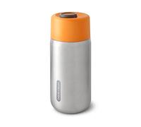 BLACK + BLUM - Tasse de voyage - Tasse à café de voyage en acier inoxydable 18/8 à isolation thermique avec couvercle verrouillable - Garde au chaud pendant 4 heures, au froid pendant 8 heures, orange